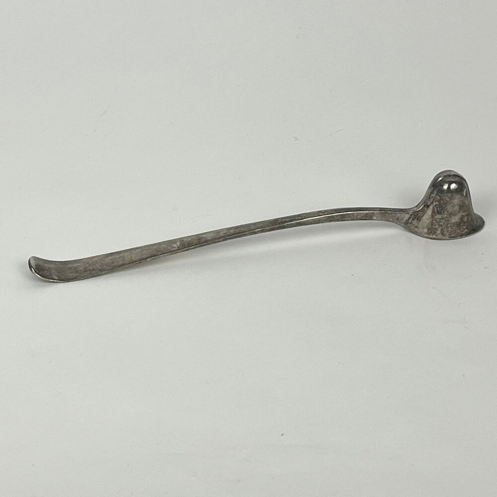 Silver Plate Candle Snuffer Eales 1779 Silver-Plate Aged Patina Finish